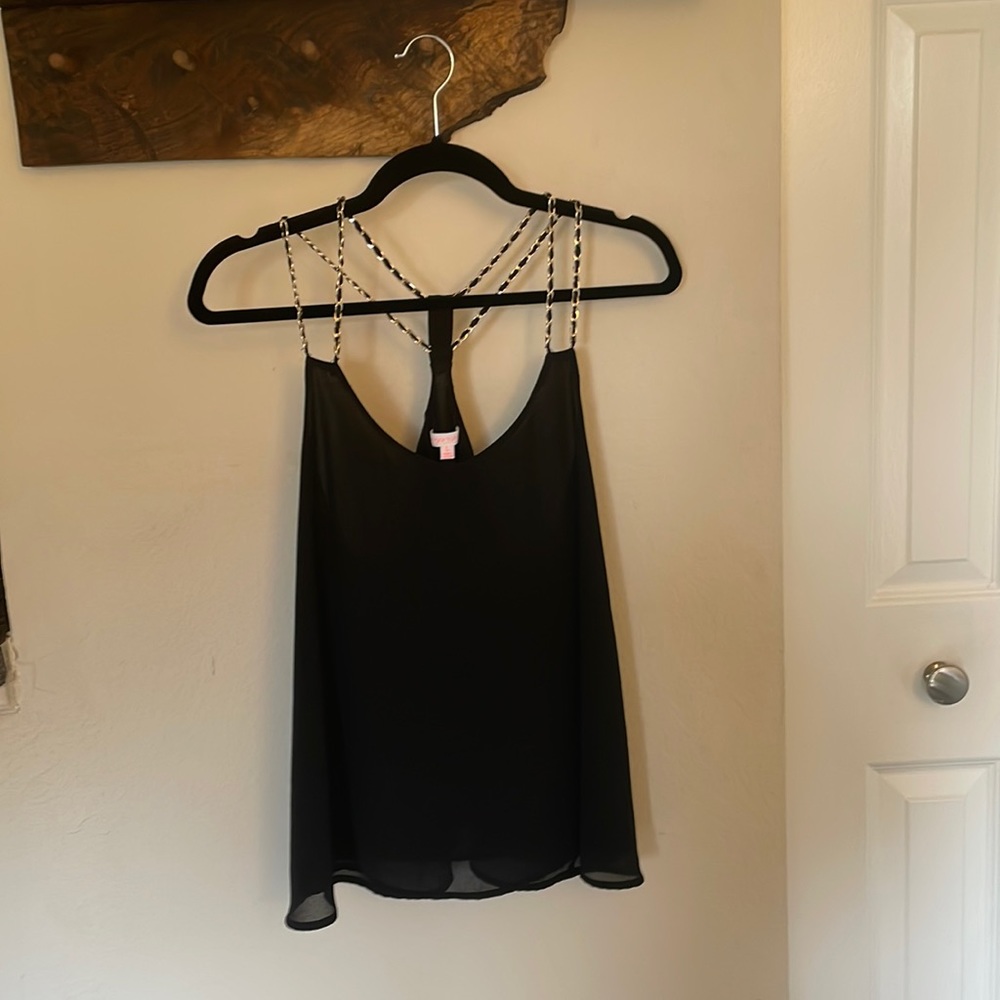 Boutique Chain Strap Blouse